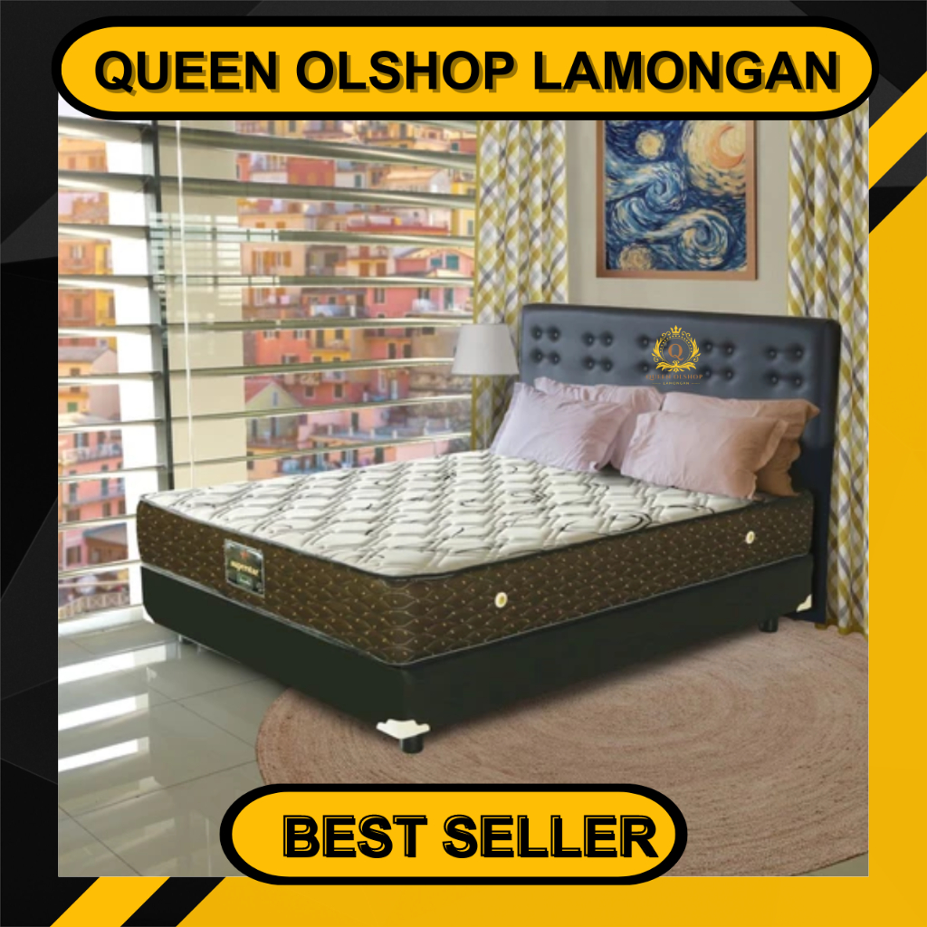 Kasur Springbed Elite Serenity Superstar 120 140 160 180x200 [LAMONGAN]