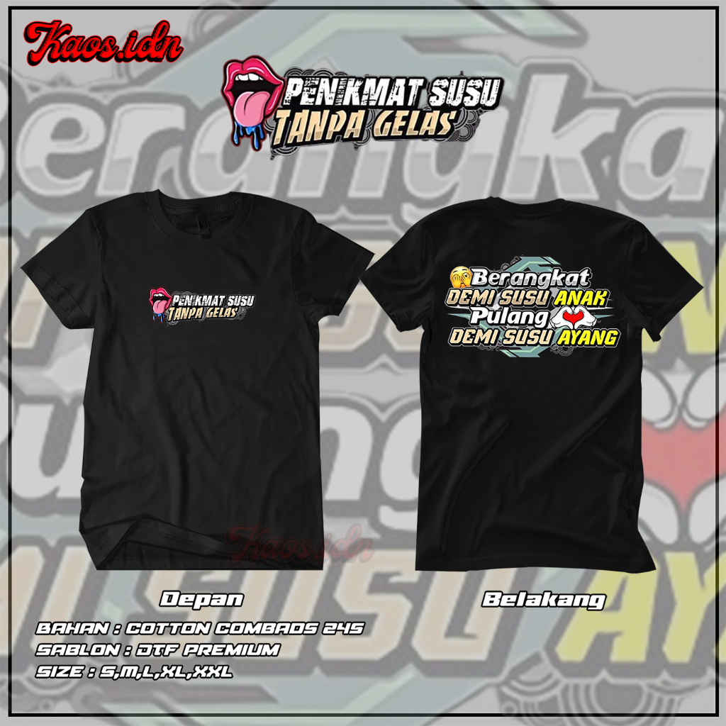 [Bisa COD] Kaos Skena Original Merchandise | Kaos Katun 24s Asli | Baju Penikmat Susu Tanpa Gelas Vi