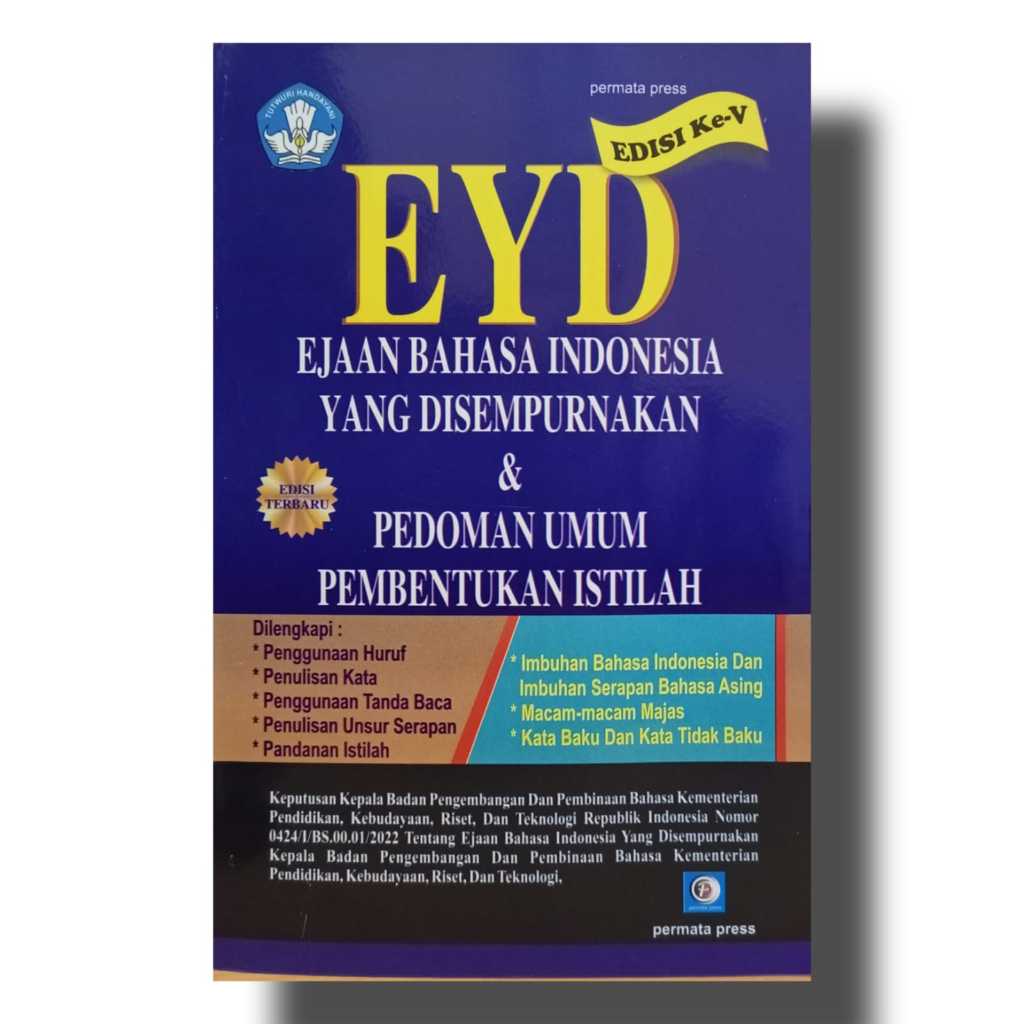 EYD EDISI KELIMA - PERMATA PRESS