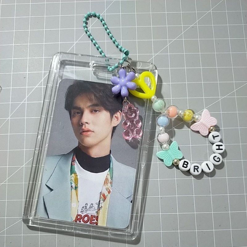 Photocard holder + charm (CUSTOM)