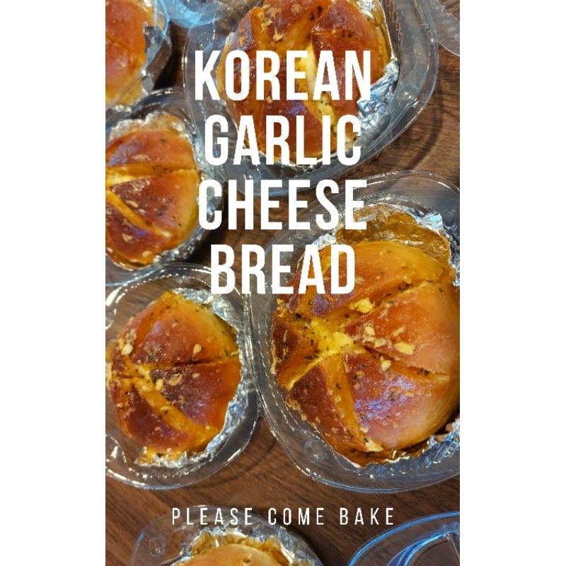 

Korean garlic cheese bread