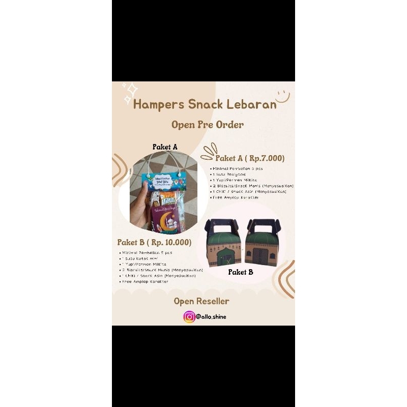 

Hampers Snack Lebaran