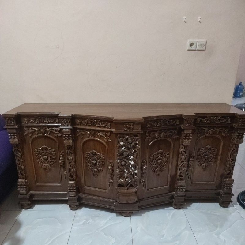 Bufet Shima / Meja Tv Shima / Bufet Jati