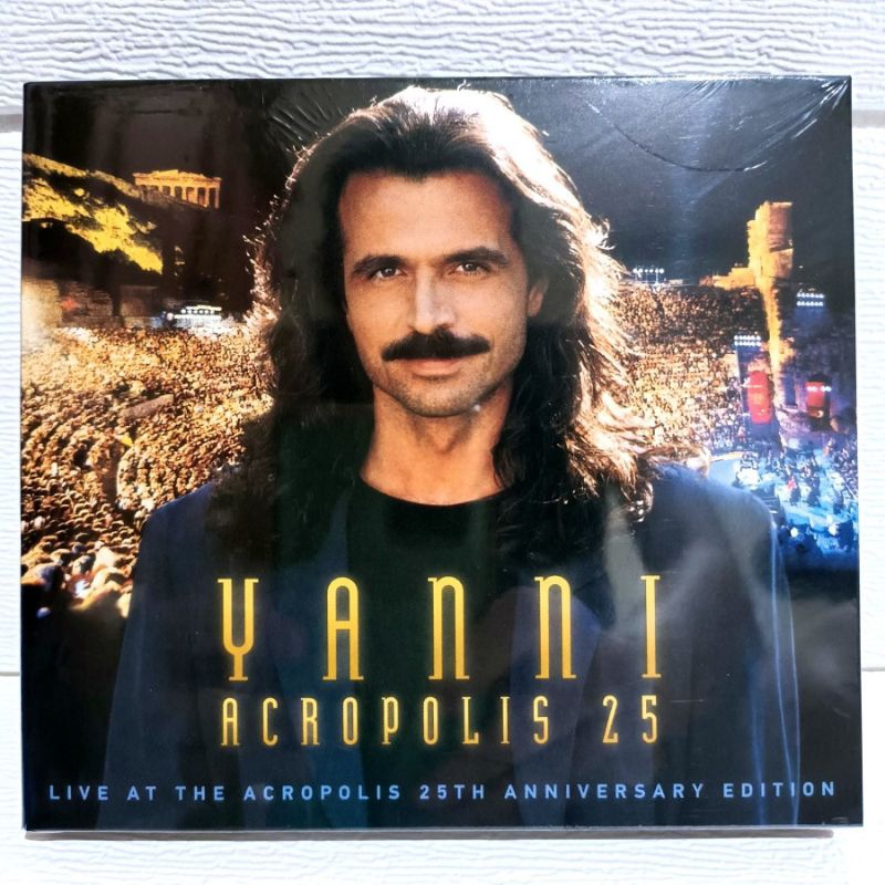 CD Yanni Acropolis 25 Original CD+DVD