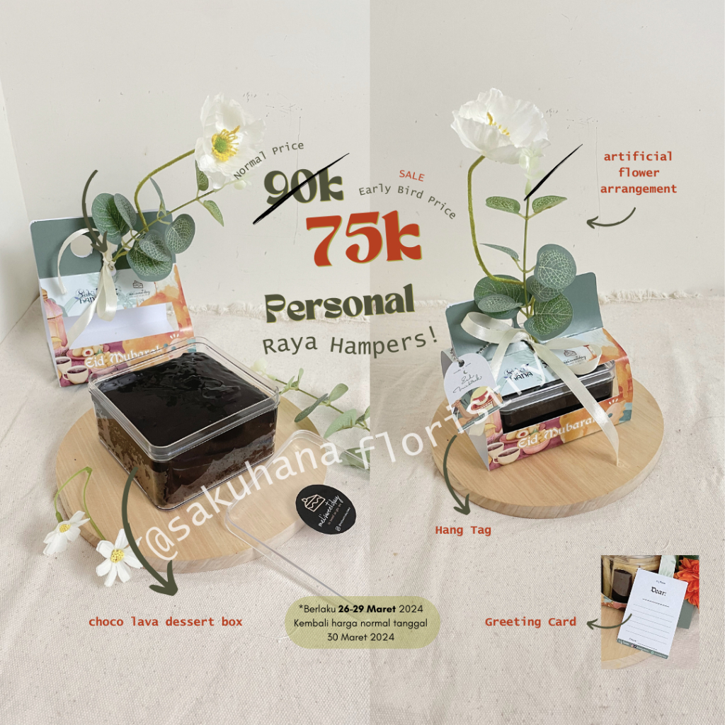 

Personal Raya Hampers | Saku Hana X Mels | Hampers Lebaran