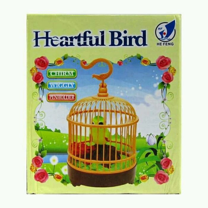 MAINAN SANGKAR BURUNG HEARTFUL BIRD
