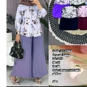 OneSet kulot crinkle kekinian