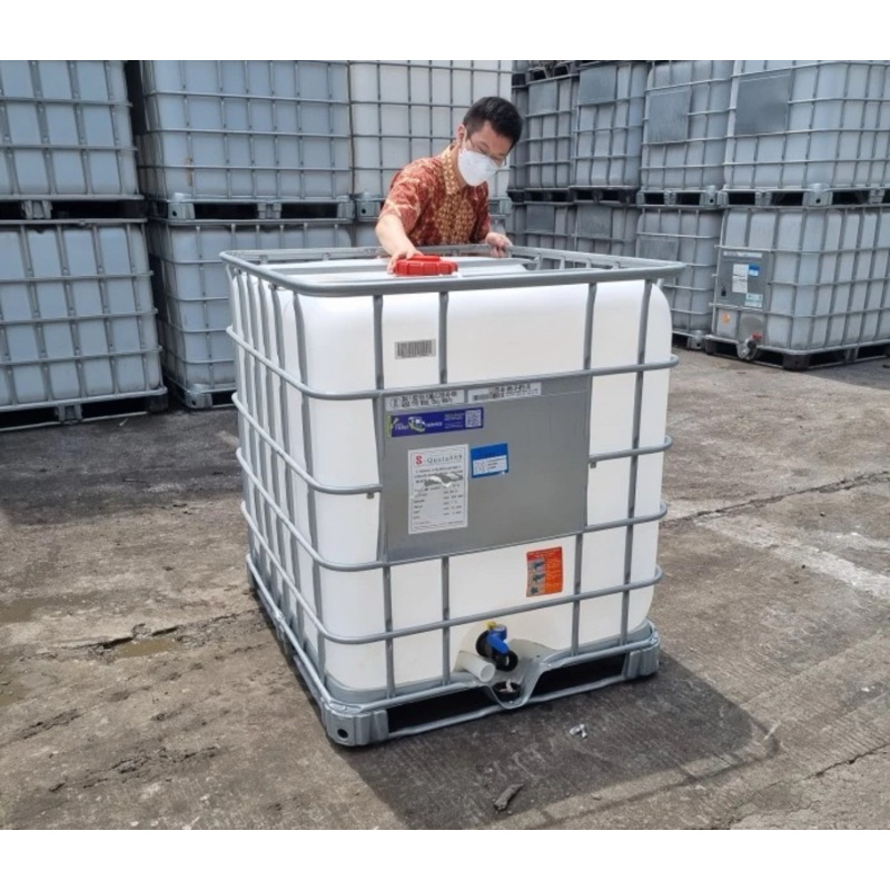 tandon Kempu ibc tank tangki 1000L bekas seperti baru stok terbatas