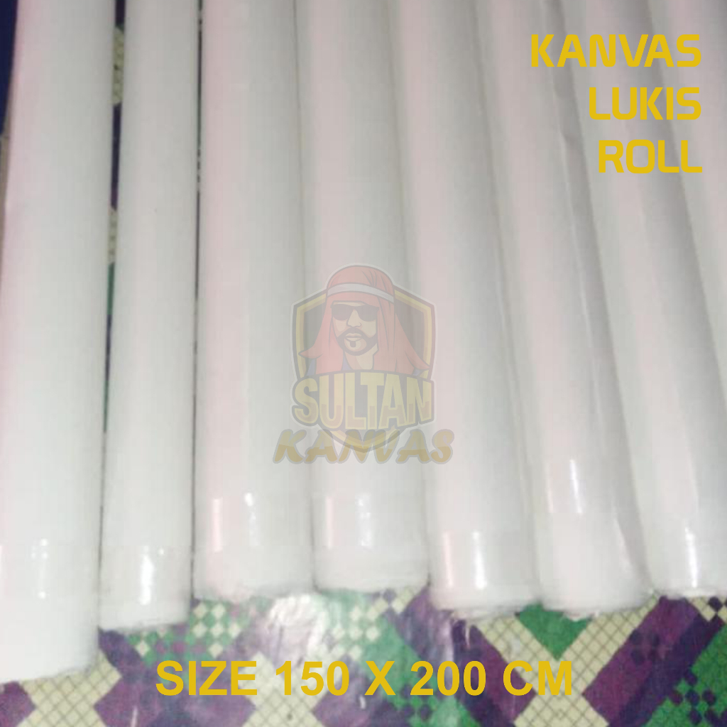 

KANVAS LUKIS ROLL UKURAN 150 X 200 CM SULTAN KANVAS