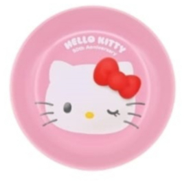 Hello Kitty Plate Original Sanrio 20Cm Piring Double Bonus Yogya