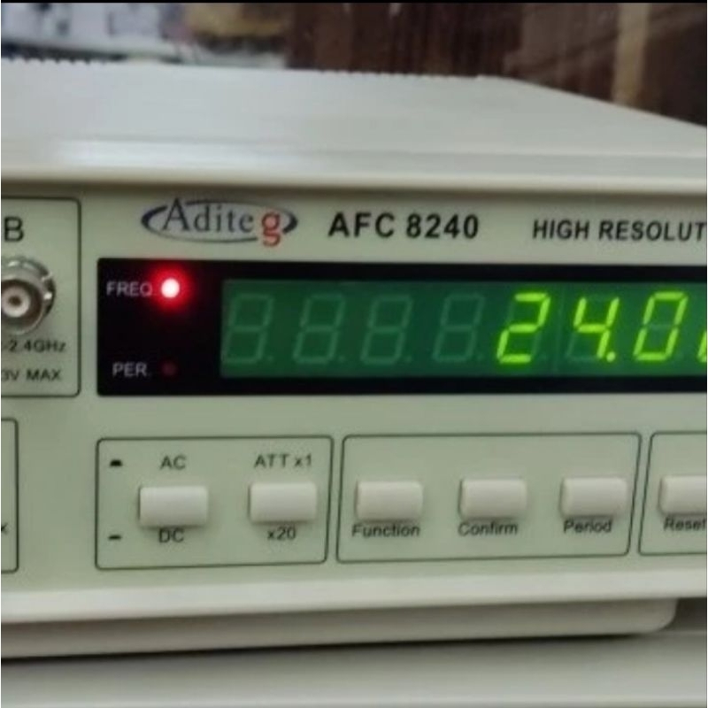 Aditec afc 8240 frekuensi counter