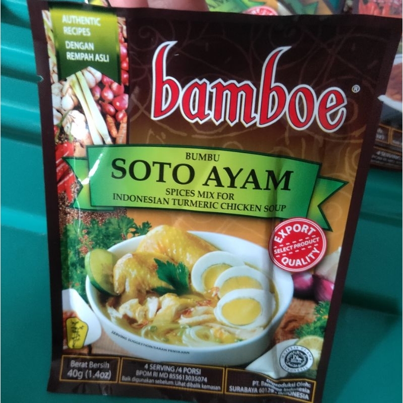 

Bamboe Bumbu Soto Ayam.