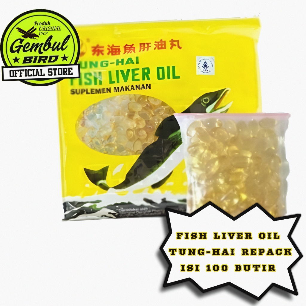 TUNG HAI FISH LIVER OIL REPACKAGED // TUNG HAI MINYAK IKAN