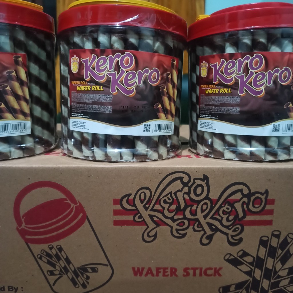 Astor wafer roll toples kero kero chocolate 400gram parsel lebaran ramadhan termurah