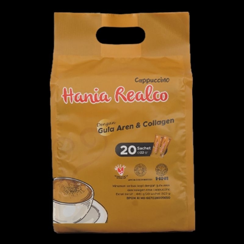 

Hania Realco Cappuccino isi 20sachet @22gr