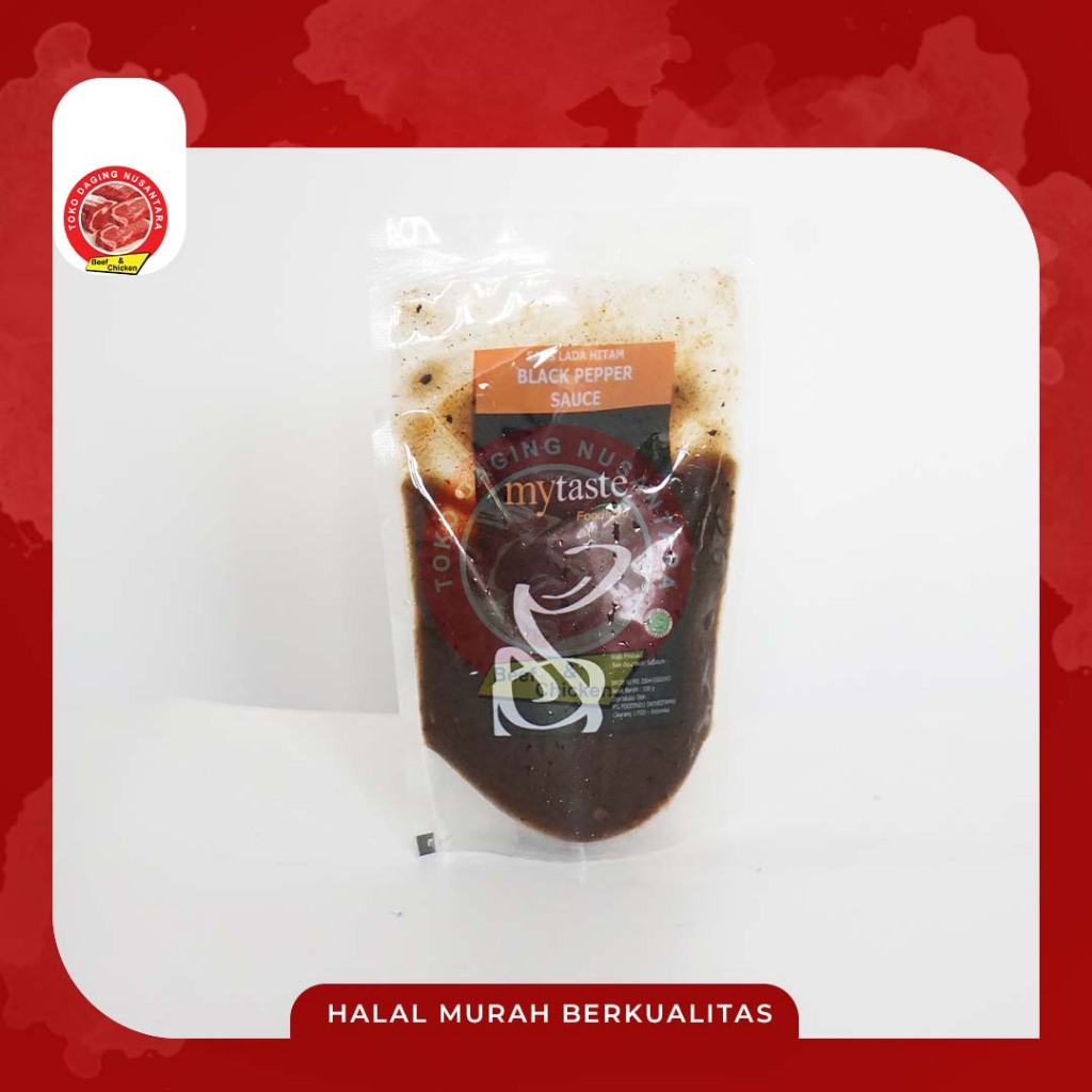 

MY TASTE BLACK PEPPER SAUCE 100GR