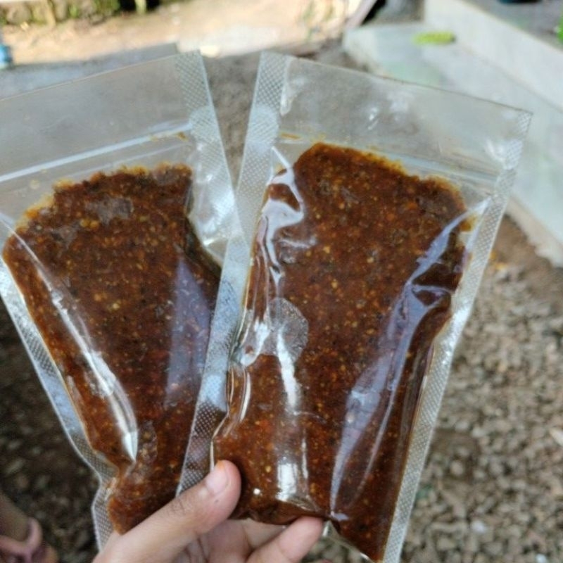 

BUMBU PECEL TEH ULYA ALAMI TANPA PENGAWET ENAAAK GURIH PEDAS