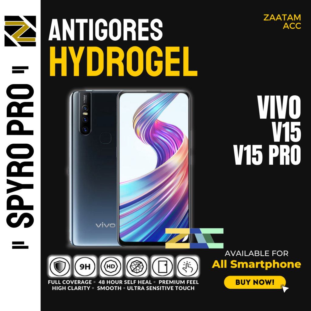 ANTIGORES PREMIUM HYDROGEL VIVO V15 V15 PRO SCREEN GUARD PROTECTOR