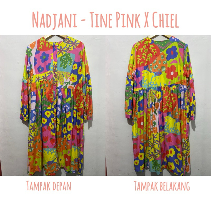Nadjani - Tine Dress Pink x Chiel