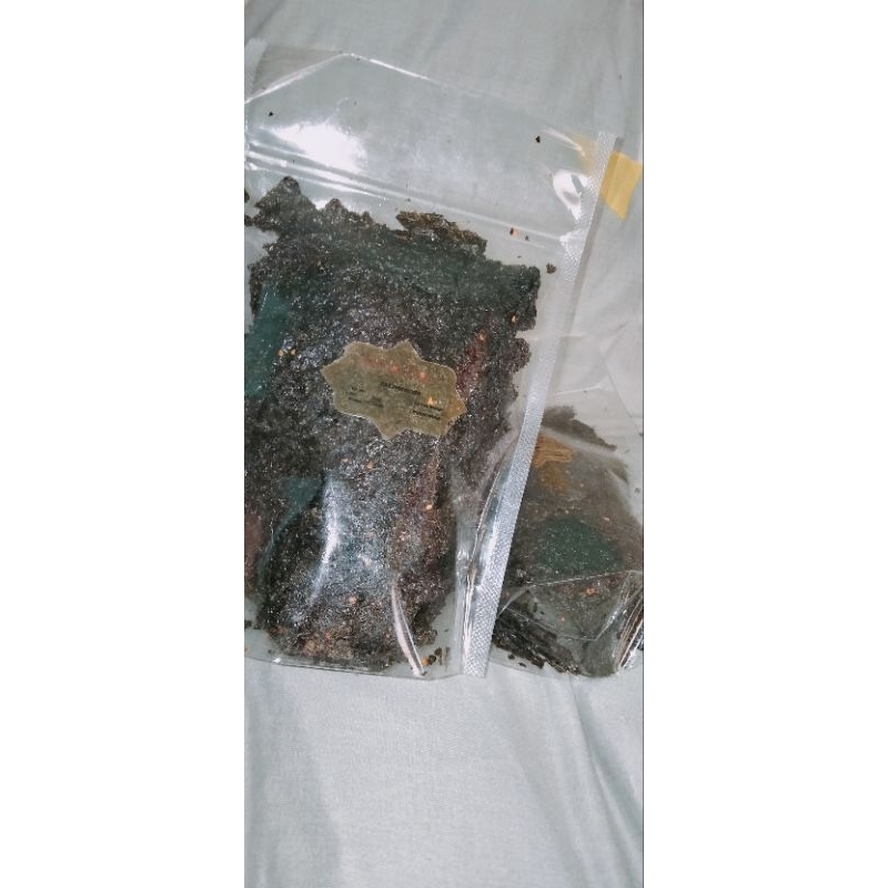 

NORI RUMPUT LAUT ISI LEBIH BANYAK MIKA 500ML / STANDING POUCH LANGSUNG DIMAKAN