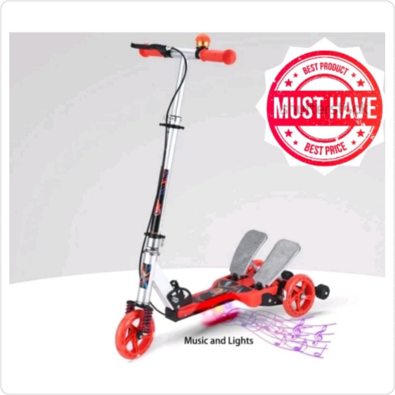 SKUTER Exotic Scooter ST 8135 Pedal Besi / Scooter Pedal / Skuter Injak HP BESI