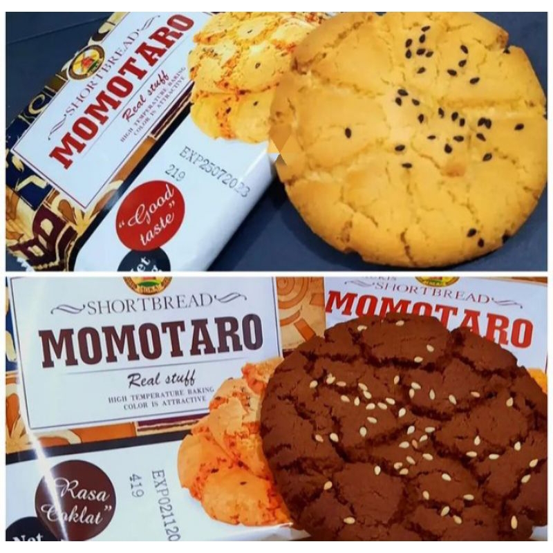 

5 bungkus biscuit momotaro variant ori dan choco