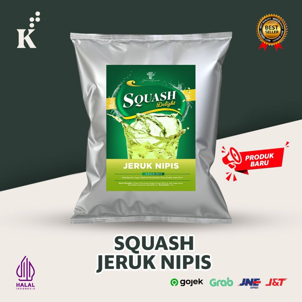 

Bubuk Minuman Bubble Powder Drink Squash Jeruk Nipis Javaland 1kg