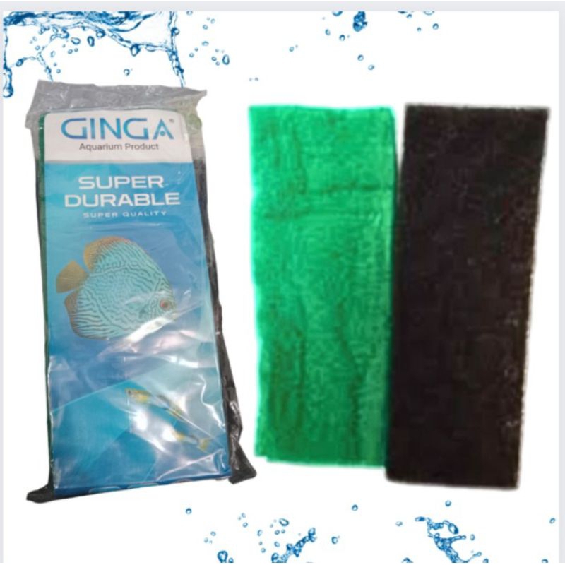 KAPAS GINGA 2LAPIS  KAPAS FILTER KAPAS PENYARING MEDIA FILTER AQUARIUM