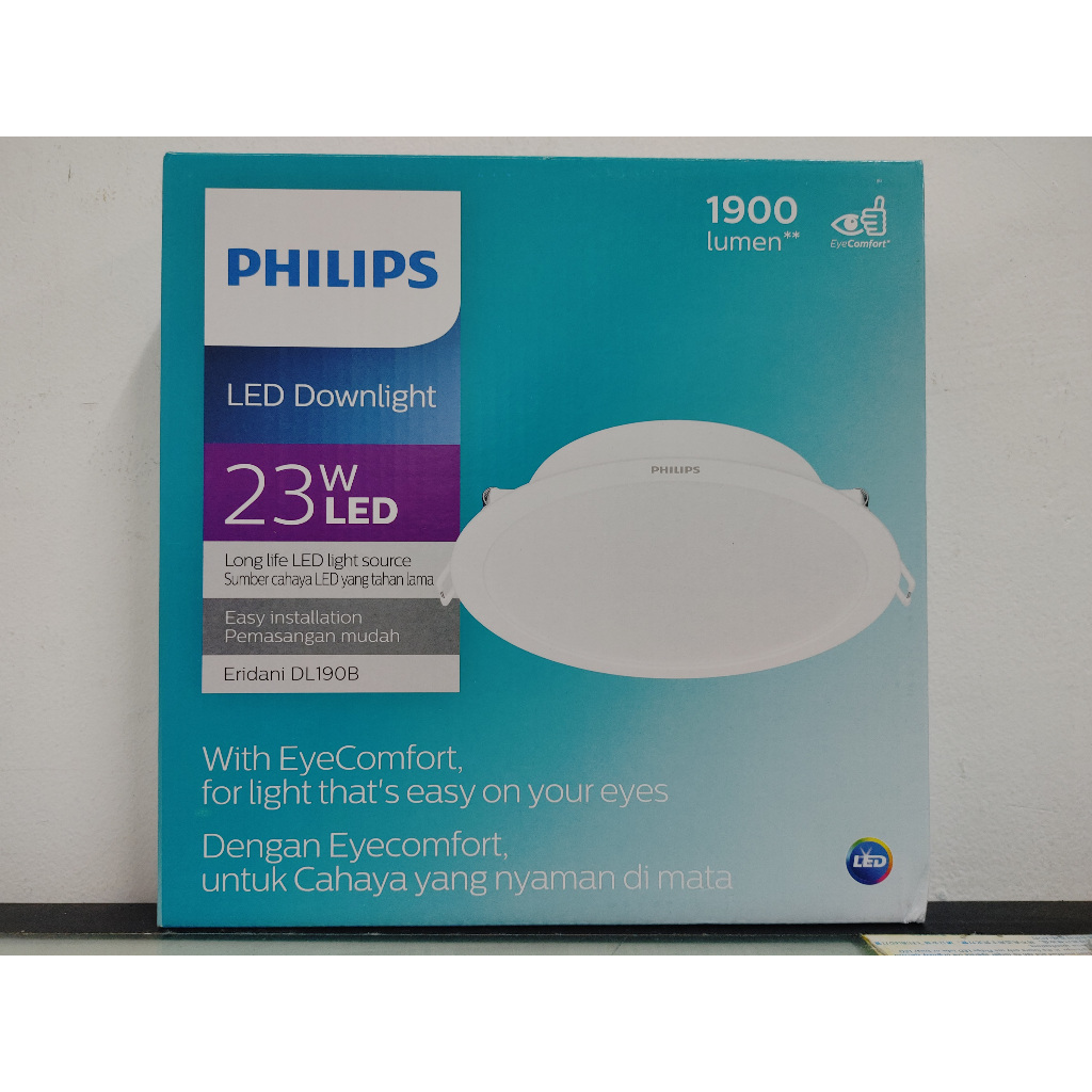 Philips Downlight Eridani DL190B LED18 23W 865