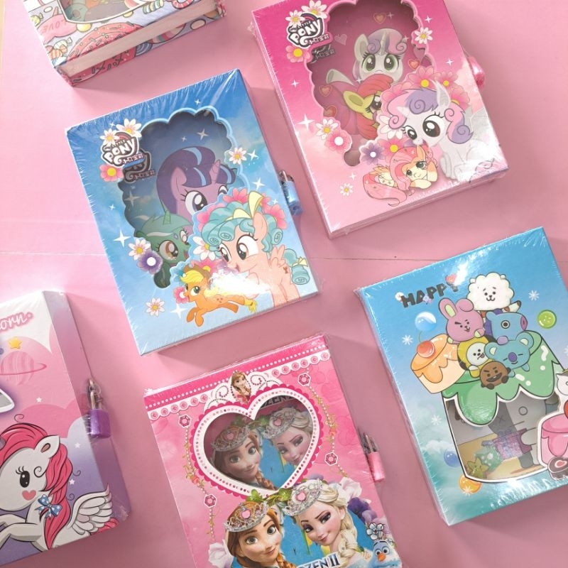 

BUKU DIARY GEMBOK / BUKY DIARY / BUKU DIARY KARAKTER