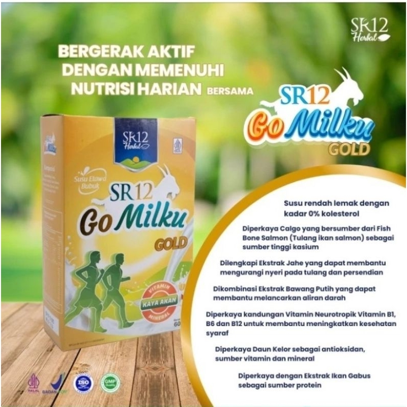 

Gomilku Gold SR12 susu etawa bubuk 600g