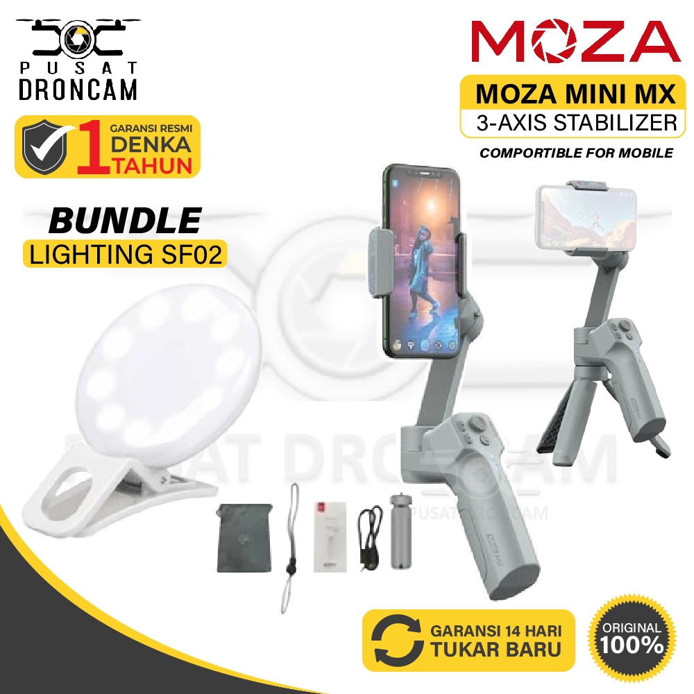 MOZA Mini MX 3-Axis Smartphone Gimbal Stabilizer MOZA MINI MX NEW