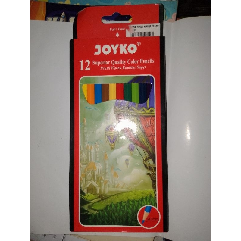 

Pensil warna joyko 12