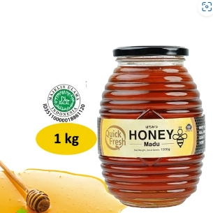 

Madu Quick Fresh Honey 1000 gr BPOM Halal Original bukan huiji