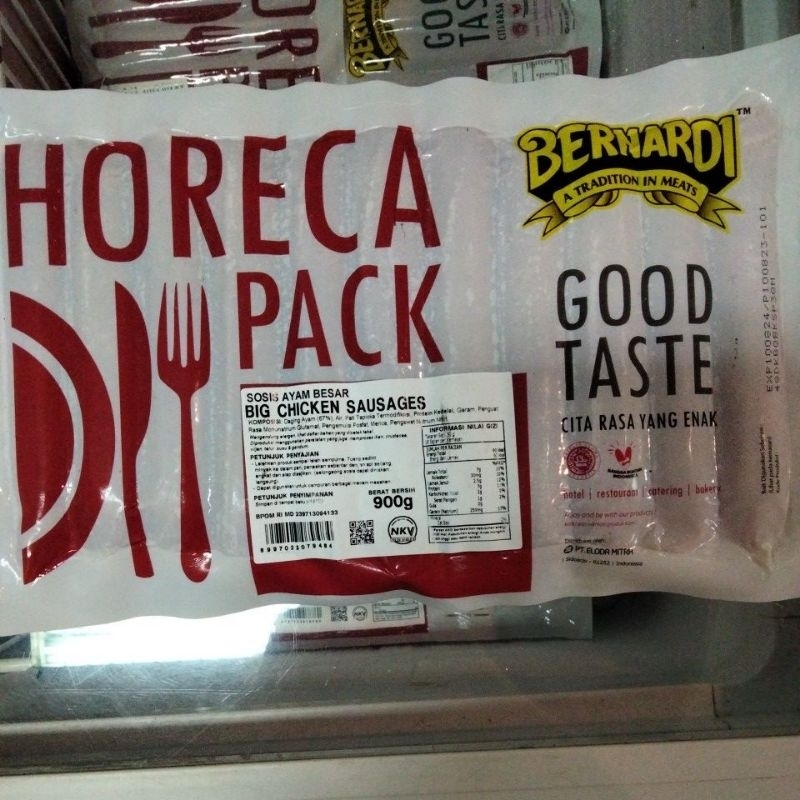 

HORECA BIG CHICKEN SAUSAGES 900GR