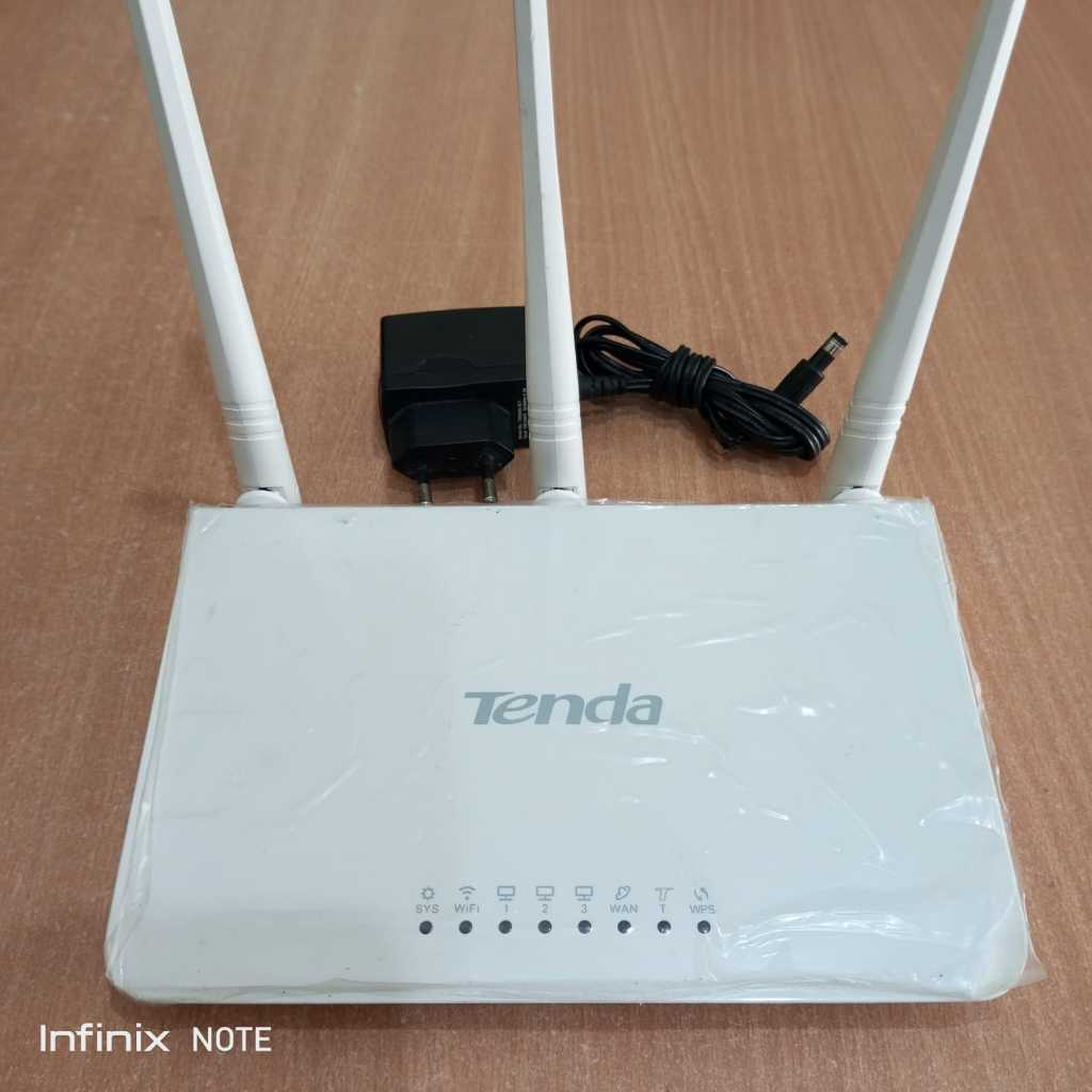 TENDA F3 N300 WIRELESS N300 EASY SETUP ROUTER (SECOND NORMAL)
