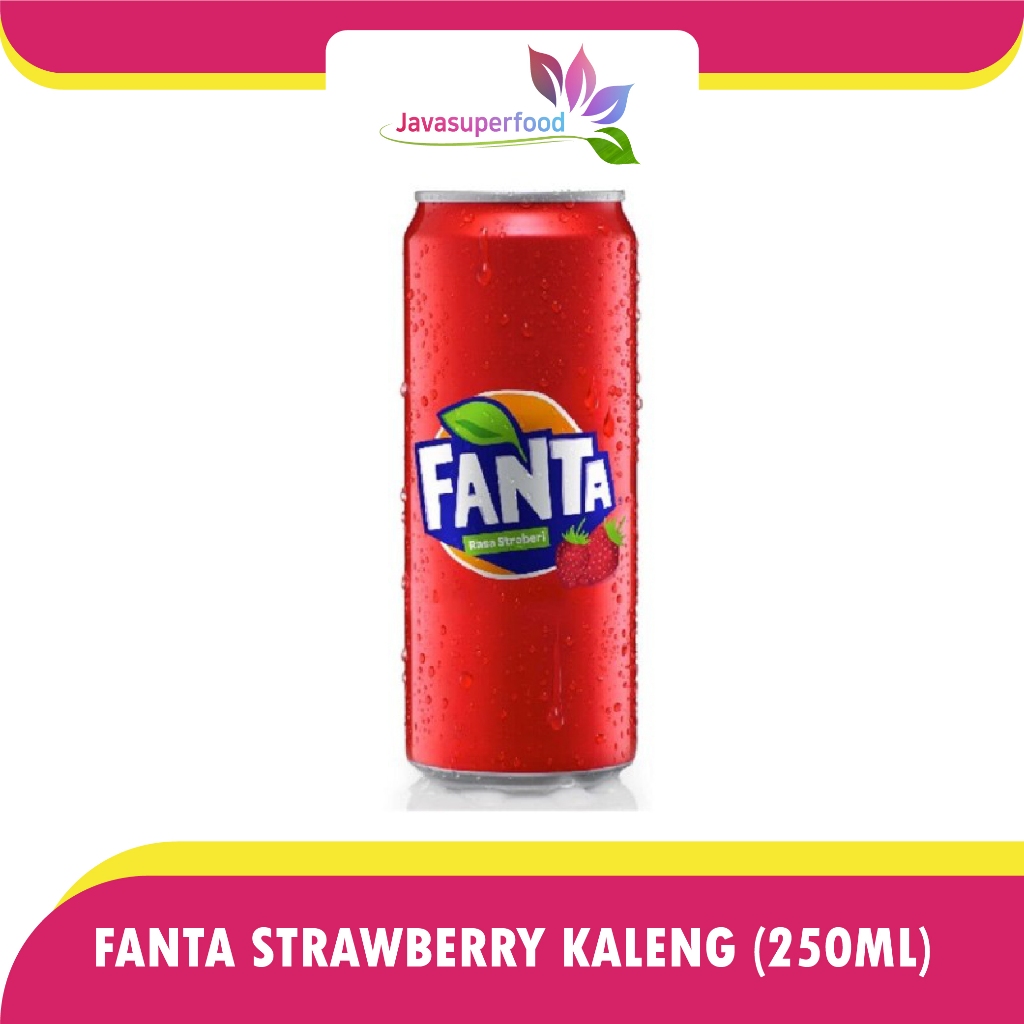 

FANTA STRAWBERRY KALENG 250ml