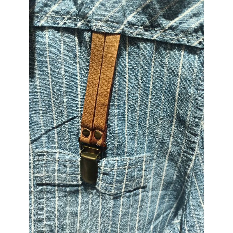 Kemeja bershka selvedge