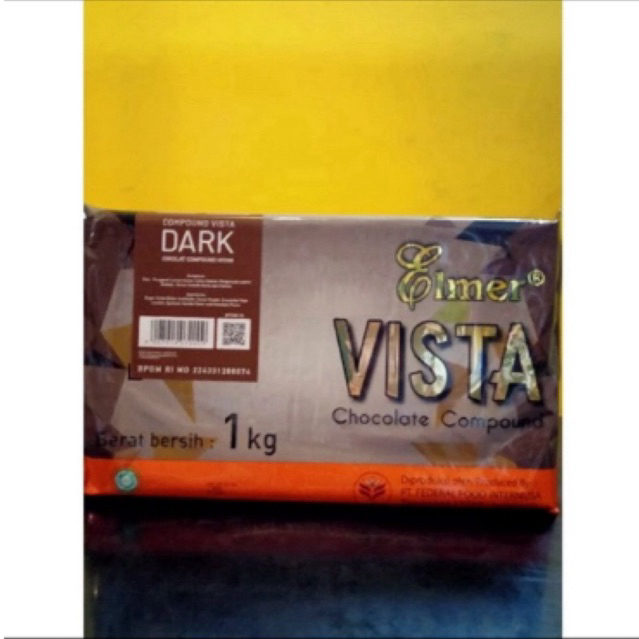 

elmer vista cokelat compound kemasan 1kg