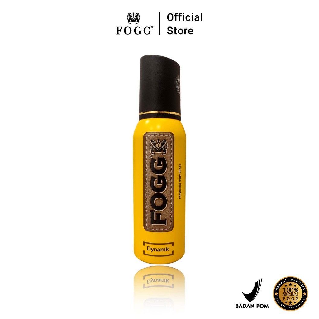 FOGG PARFUM BODYSPRAY DYNAMIC 120ML - FOR MAN KUNING