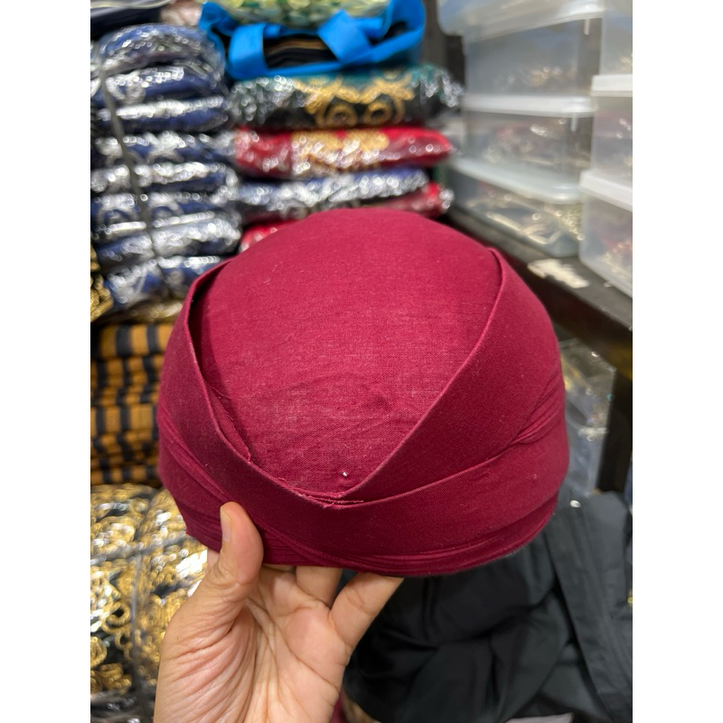 Blangkon perbawan solo polos