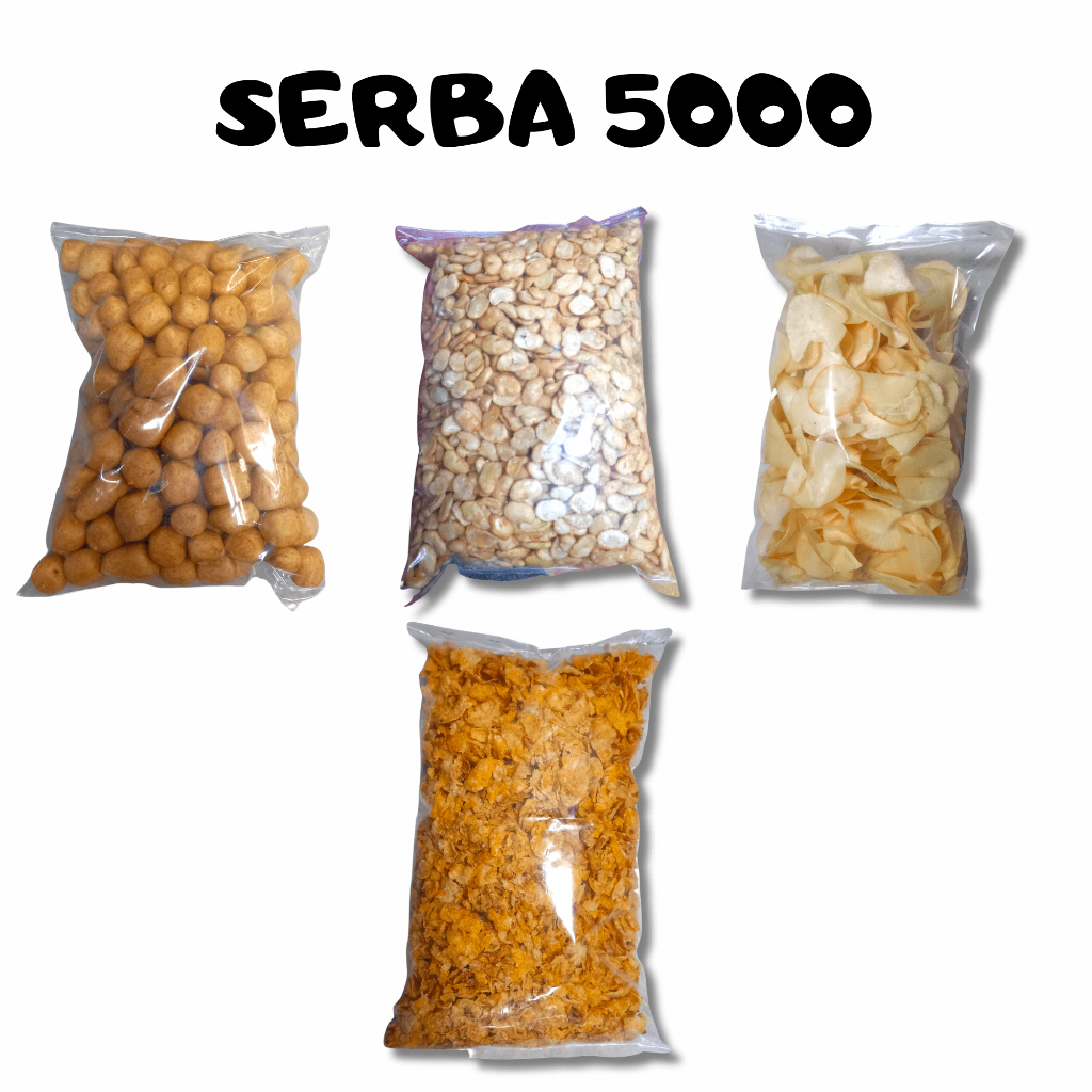

TERMURAH SERBA 5000 ANEKA SNACK CAMILAN BEST SELLER
