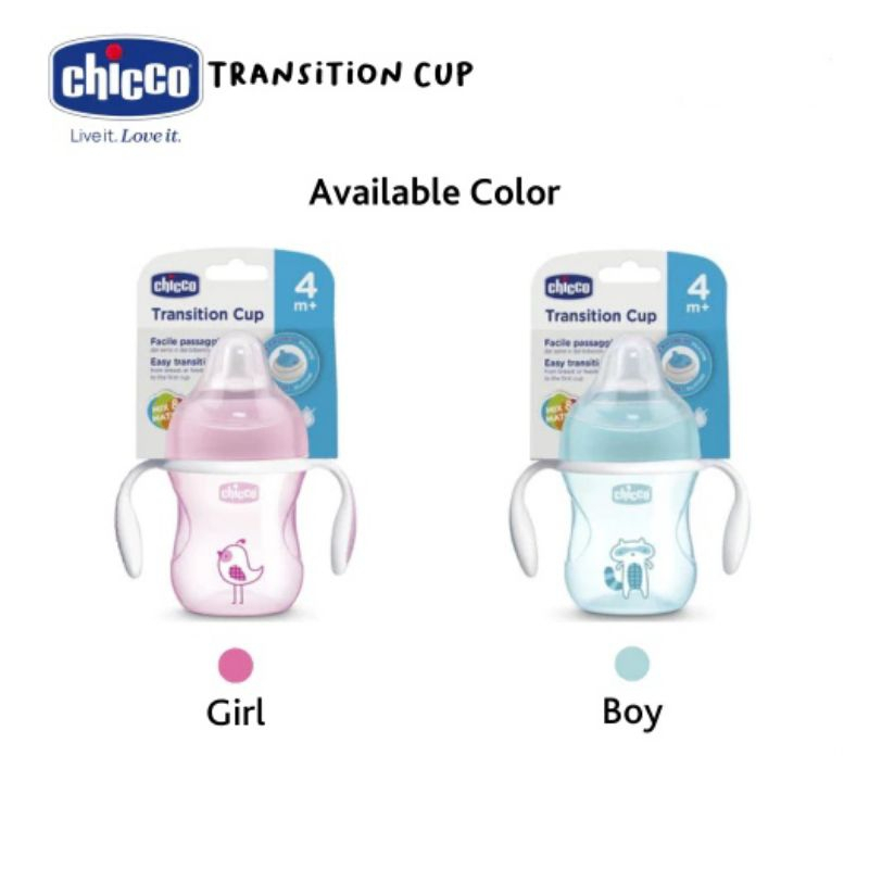 Chicco Easy Transition Cup 200m - Botol Minum Anak 4m+