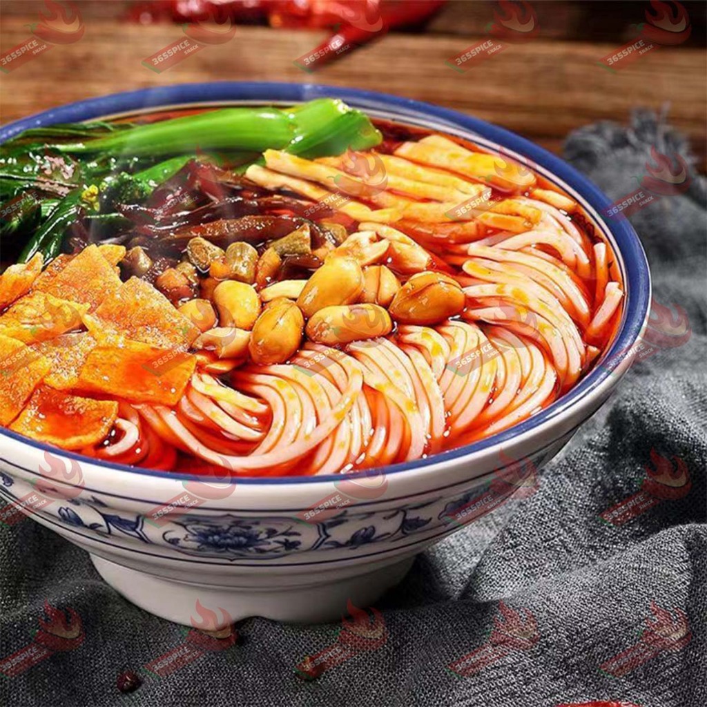HALAL SNACK IMPORT Mie Bihun Rebung Siput Khas China |Spicy Noodle Vermicilli Gurih Rebung 1 Pc Peda