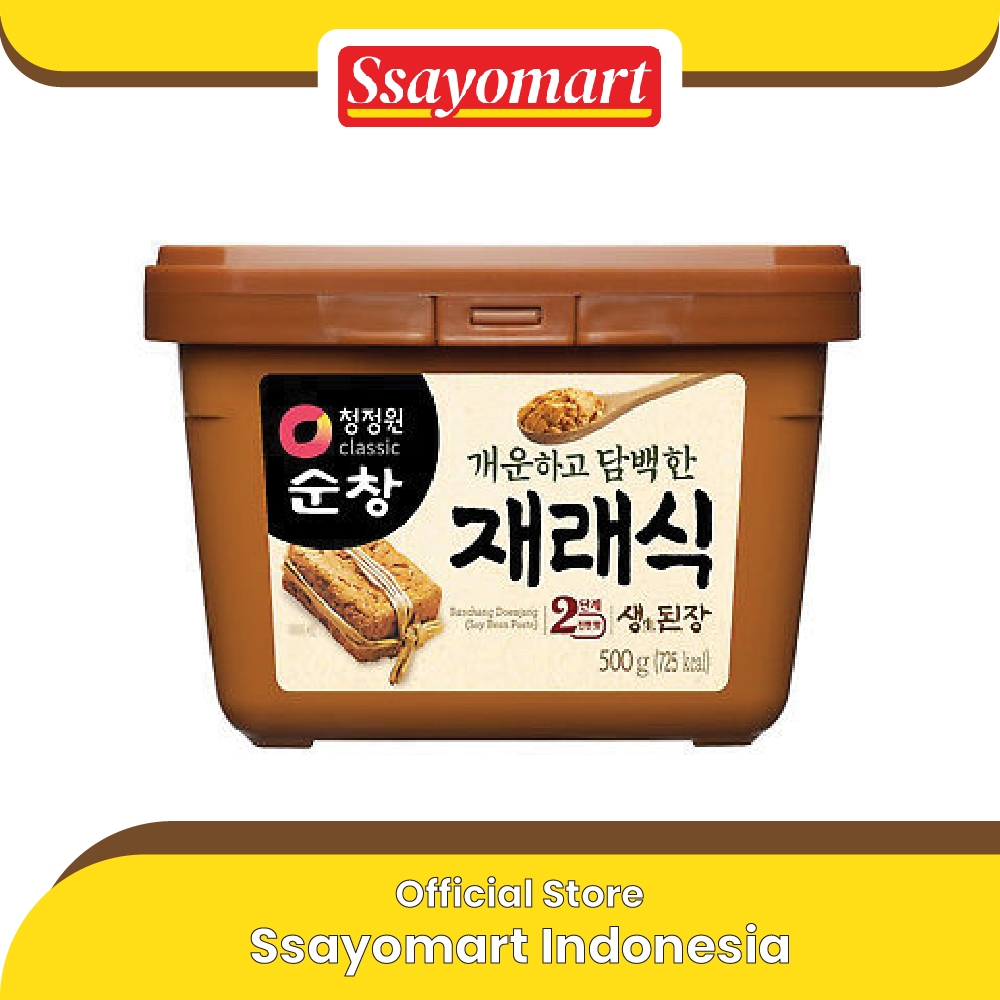 

HAECHANDLE SOYBEAN PASTE (JAERAESIC) 500G/PASTA KEDELAI KOREA