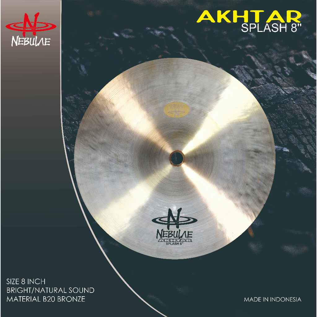 Nebulae Cymbal Akhtar Splash 8"
