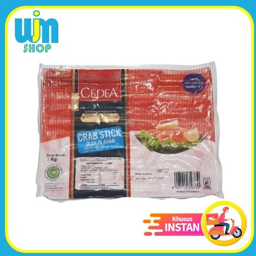 

Cedea Crab Stick 1kg Makanan Beku WJM Makassar