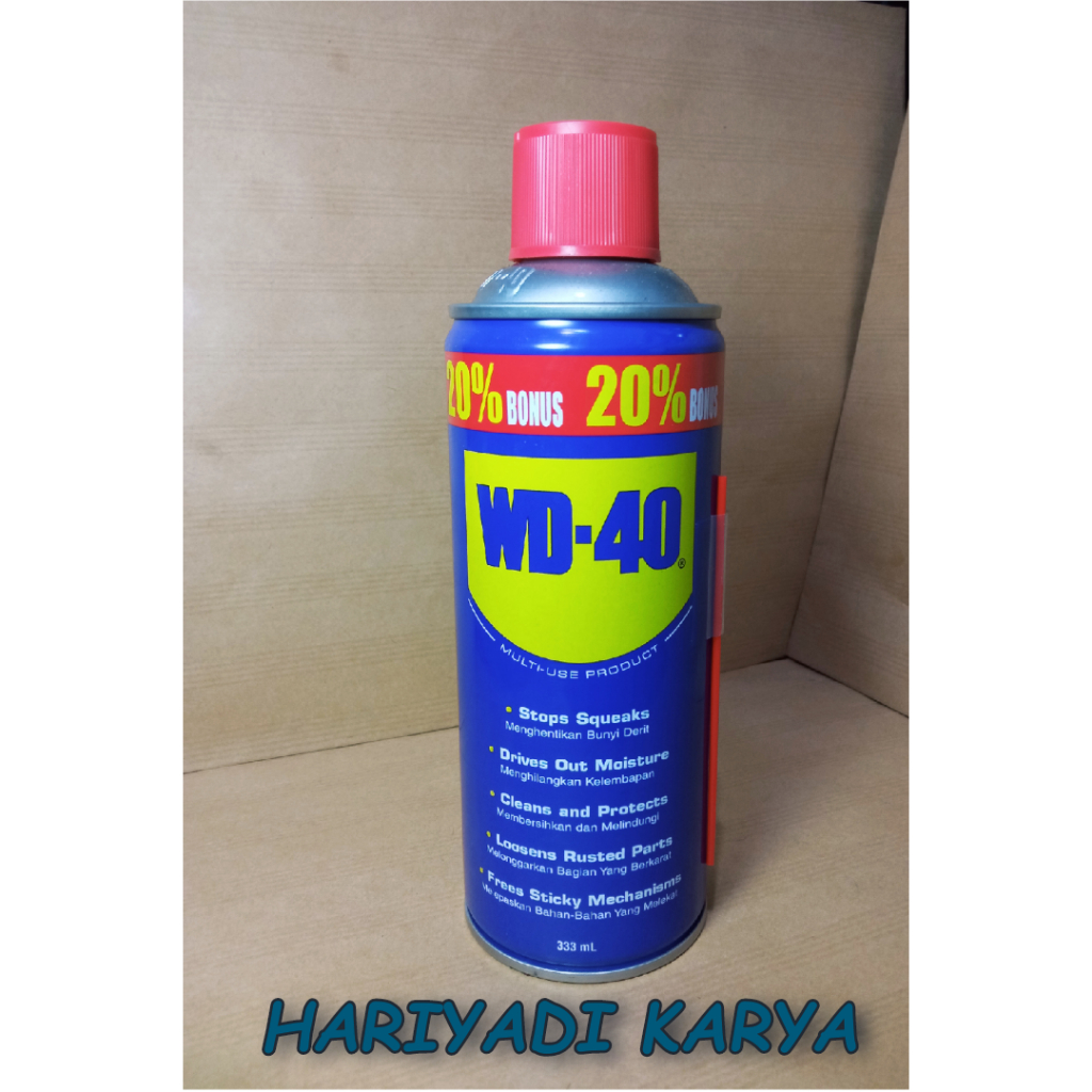 WD40 Pelumas Anti Karat WD 40 original 333ml (besar WD)