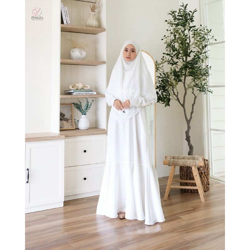 Fenuza- Fenuza- Gamis Umroh dan Haji Fakhira Dress (Gamis Saja)