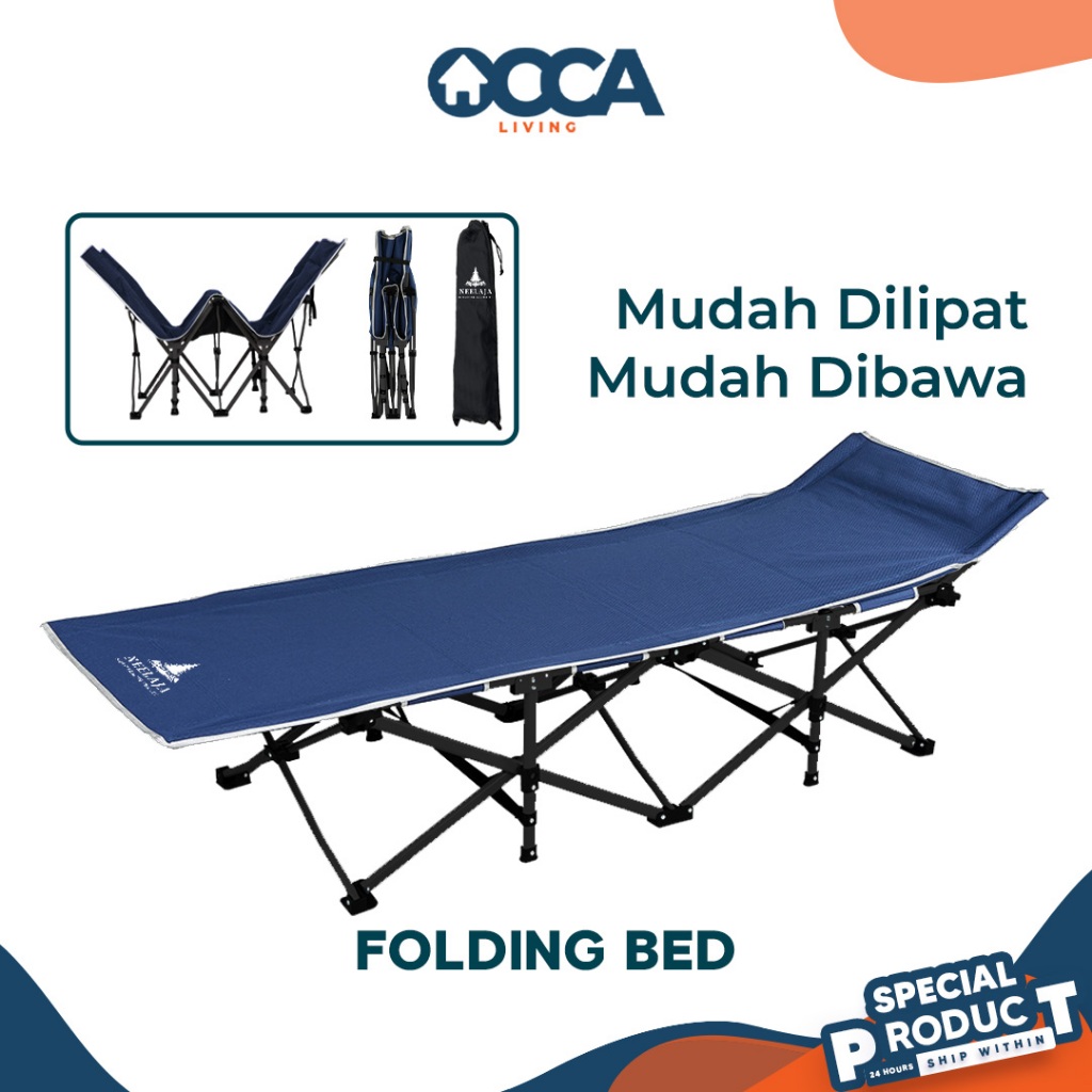 Occa Home - Ranjang Lipat Folding Bed Velbed Ranjang Lipat Besi